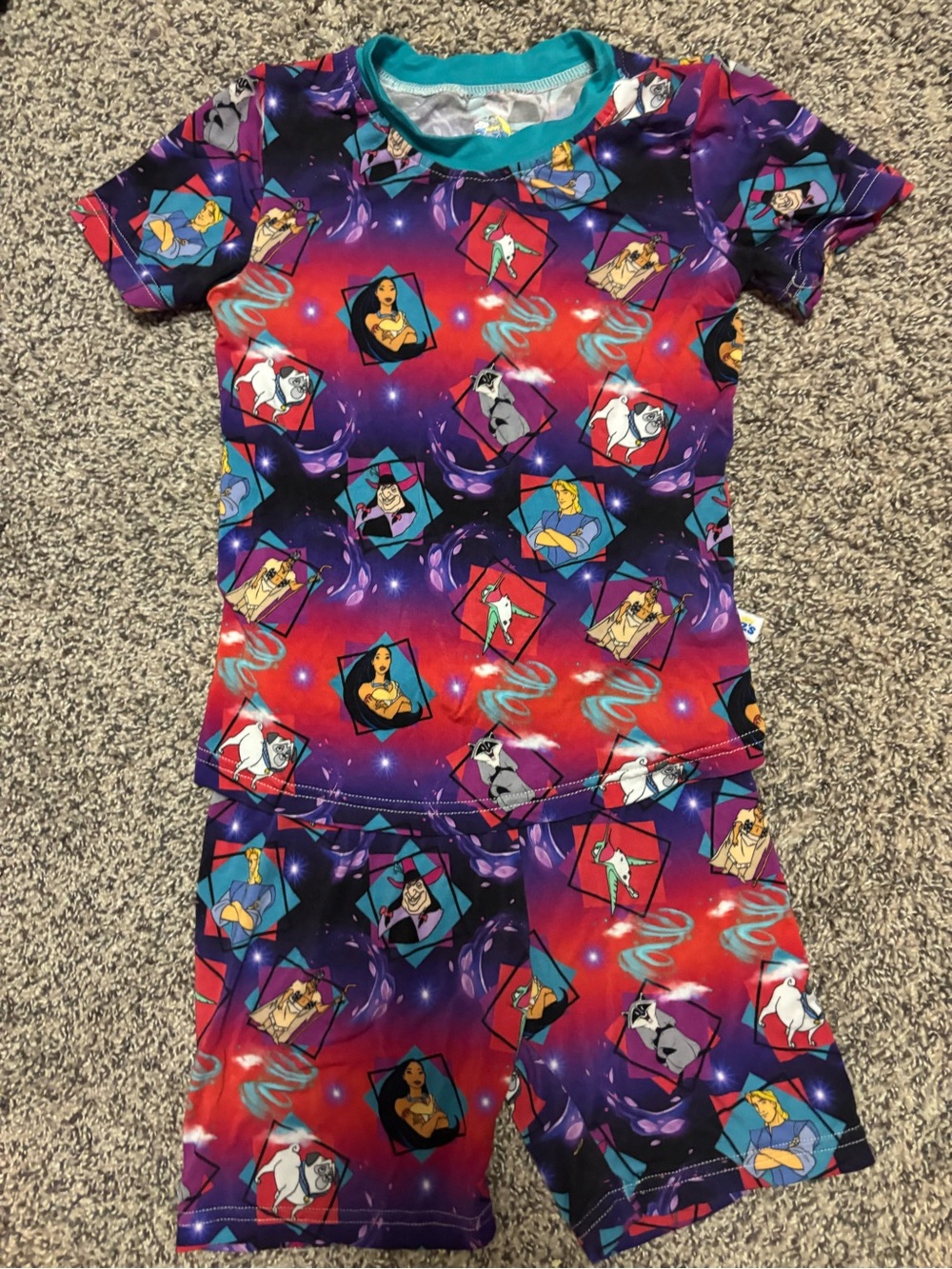 4t Pocahontas bamboo pjs